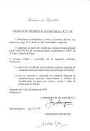 Decreto que indulta, na parte não cumprida, a pena de prisão aplicada a Eni Assunção, de 36 anos de idade, no processo n.º 308/97 da 3.ª Vara Criminal do Porto.
