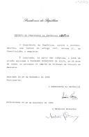 Decreto que indulta, na parte não cumprida, a pena de prisão aplicada a Fernando Rodrigues da Silva, no Procº nº 458/93, do Tribunal de Círculo do Barreiro. 