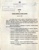 Ata nº 3/68 (minuta) relativa à reunião de 18 de outubro de 1968, assinada pelo Secretário Contra-Almirante Eugénio de Sequeira Araújo.