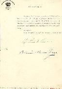 Decreto de nomeação do licenciado em Direito Francisco José Vieira Machado para o cargo de Sub-Secretário de Estado das Colónias. 