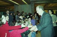 Deslocação do Presidente da República à Fundação Calouste Gulbenkian, por ocasião da exposição "Potência de Dez - o mundo às várias escalas", a 18 de março de 2002