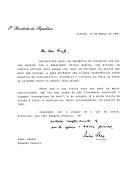 Carta do Presidente da República, Mário Soares, endereçada a Eduardo Faleiro convidando-o a visitar Portugal, no momento em que se prepara a visita de Estado à Índia, a ter lugar provavelmente em janeiro de 1992.