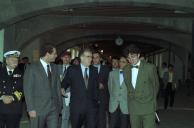 Deslocação do Presidente da República, Jorge Sampaio, ao encerramento da exposição "Jovens Criadores 96", na Cordoaria Nacional, a 29 de outubro de 1996