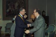 Audiência concedida ao Embaixador de Portugal em Manila, João Brito da Câmara, a 12 de dezembro de 1966