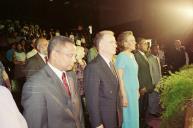 O Presidente da República, Jorge Sampaio, preside à cerimónia comemorativa do XXVII Aniversário da Independência de Cabo Verde, na Aula Magna, a 6 de julho de 2002