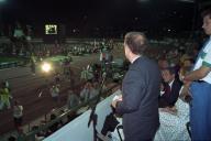Deslocação do Presidente da República, Jorge Sampaio, às IV Jornadas Olímpicas da Juventude Europeia, em Lisboa, a 19 de julho de 1997
