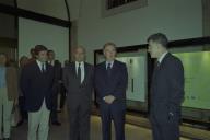 O Presidente da República, Jorge Sampaio, visita a exposição "Caminhos do Património - 70 Anos da Actividade da Direção - Geral dos Edifícios e Monumentos Nacionais", a 27 de setembro de 1999