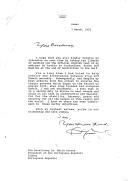 Carta do Rei da Jordânia, Hussein, dirigida ao Presidente da República Portuguesa, Mário Soares, remetendo cópia do texto do seu discurso à Nação, por ocasião do final das hostilidades no Golfo, proferido em Amã, a 1 de março de 1991.
