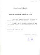 Decreto que fixa o dia 12 de junho de 1994 para a eleição dos Deputados ao Parlamento Europeu eleitos em Portugal. 