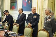 Reunião do Conselho Superior de Defesa Nacional sob a presidência do Presidente da República Marcelo Rebelo de Sousa, no Palácio de Belém, a 10 de dezembro de 2018