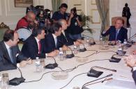 Audiência concedida pelo Presidente da República, Jorge Sampaio, ao Partido Social Democrata, a 7 de julho de 2004