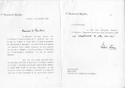 Carta do Presidente da República, Mário Soares, endereçando ao Presidente da República do Senegal, Abdou Diouf, convite para visita oficialmente Portugal , numa data que lhe seja conveniente. 