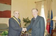 Almoço oferecido pelo Presidente da República, Jorge Sampaio, ao Embaixador de Portugal em Copenhaga, José Freitas Ferraz, a 21 de novembro de 2000
