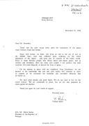Carta do Primeiro Ministro de Israel, Yitzhak Rabin, dirigida ao Presidente da República de Portugal, Mário Soares, agradecendo mensagem de felicitações que lhe foi endereçada por ocasião da assinatura do Tratado de Paz entre Israel e a Jordânia.