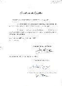 Decreto de nomeação do embaixador José Gregório Faria Quiteres para o cargo de Embaixador de Portugal em Londres [Reino Unido].