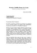 Carta de Ernesto Zedillo Ponce de Léon, Presidente dos Estados Unidos Mexicanos, dirigida ao Presidente da República Portuguesa, Jorge Sampaio, convidando-o para uma Visita de Estado ao México.