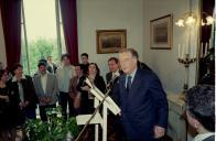 Deslocação do Presidente da República, Jorge Sampaio, a Bordéus, por ocasião da Inauguração do Carrefour des Littératures, a 9 e 10 de maio de 2001