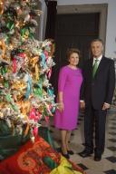 Fotografias de Natal do Presidente da República, Aníbal Cavaco Silva e Maria Cavaco Silva, a 5 de dezembro de 2012