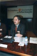 Manuel Pinto, um dos comentadores da Conferência "Os Cidadãos e a Sociedade de Informação" realizada no Centro Cultural de Belém, nos dias 9 e 10 de dezembro de 1999

