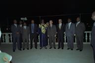 O Presidente da República, Jorge Sampaio, recebe os Presidentes dos Parlamentos dos Países da CPLP, no Palácio de Belém, a 20 de março de 1998