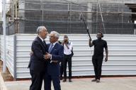 O Presidente da República, Marcelo Rebelo de Sousa, visita a Academia Aga Khan de Maputo, a 13 de janeiro de 2020