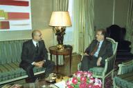 Audiência do Presidente da República, Jorge Sampaio, com o Presidente da Câmara Municipal de Santo Tirso, Joaquim Couto, a 30 de novembro de 1998