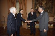 O Presidente da República, Aníbal Cavaco Silva, recebe em audiência o Presidente do Comité Olímpico Internacional, Jacques Rogge, a 27 de novembro de 2009