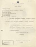 Convocatória (Minuta) para a Reunião do Conselho Superior da Defesa Nacional, a realizar no Palácio de S. Bento, pelas 16.00 horas do dia 25 de fevereiro de 1969