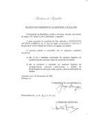 Decreto que revoga, por indulto, a pena acessória de expulsão do País aplicada a Gonçalves António Correia, de 31 anos de idade, no processo n.º 32/93 da 1.ª Secção da 6.ª Vara Criminal de Lisboa.