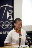 Maria Cavaco Silva participa na cerimónia de apresentação das atividades do Special Olympics Portugal, que integra a Comissão de Honra dos Jogos Mundiais de Verão do movimento Special Olympics, a 19 de abril de 2007
