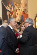 O Presidente da República Marcelo Rebelo de Sousa promove, na Residência do Embaixador de Portugal em Pequim, um jantar com os maiores exportadores portugueses para o mercado chinês, a 28 de abril de 2019