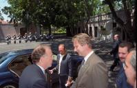 Encontro, no Palácio de Belém, do Presidente da República, Jorge Sampaio, com o Príncipe Filipe da Bélgica, a 21 de junho de 1998