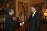 Audiência concedida pelo  Presidente da República, Aníbal Cavaco Silva, ao Representante Especial do Secretário-Geral das Nações Unidas para a República Democrática de Timor-Leste, Atul Khare, a 24 de maio de 2007