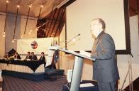 Deslocação do Presidente da República, Jorge Sampaio, ao Hotel Meridien, onde preside à Sessão de Abertura da Conferência sobre Televisão Digital Terrestre, a 17 de fevereiro de 2000