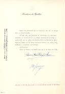 Decreto de exoneração, a pedido, do Coronel Kaúlza Oliveira de Arriaga do cargo de Subsecretário de Estado da Aeronáutica.