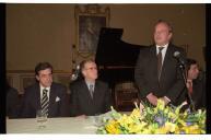 Deslocação do Presidente da República, Jorge Sampaio, ao Palácio de Queluz no âmbito da cerimónia de entrega do Prémio Pessoa a Vasco da Graça Moura, a 26 de março de 1996