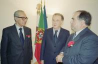 O Presidente da República, Jorge Sampaio, inaugura a sede da Associação 25 de abril, a 24 de abril de 2001
