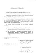 Decreto que reduz, por indulto, em seis meses, por razões humanitárias, a pena residual de prisão aplicada a Isabel Cristina dos Santos Sousa, de 26 anos de idade, no Processo n.º 707/97 do 2.º Juízo do Tribunal de Círculo de Gondomar.