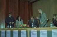 Deslocação do Presidente da República, Jorge Sampaio, à Fundação Calouste Gulbenkian para presidir à sessão de abertura do 1º Encontro Internacional " A Mediação, uma Cultura de Paz", a 22 de outubro de 1997