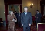 Jantar oferecido pelo Presidente da República, Jorge Sampaio, ao "Comité des Sages" da Comissão Europeia, no Palácio de Belém, a 7 de Fevereiro de 1997