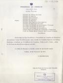 Convocatória (Minuta) para a Reunião do Conselho Superior da Defesa Nacional, a realizar no Palácio de S. Bento, pelas 16.00 horas do dia 27 de Fevereiro de 1970