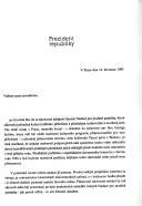Carta do Presidente da República Checa, Vaclav Havel, dirigida ao Presidente da República Portuguesa, Mário Soares, convidando-o a integrar o Comité de Honra do "Prague Heritage Fund", dedicado à recuperação e conservação do património monumental da cidade de Praga.