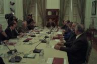 Reunião do Conselho de Estado, seguida de jantar no Palácio de Belém, em dezembro de 1998