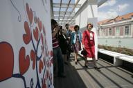 A Drª Maria Cavaco Silva inaugura a Casa Ronald McDonald, em Lisboa, denominada “uma casa longe de casa”, promovida pela Fundação Infantil Ronald McDonald, proferindo uma intervenção, a 3 de junho de 2008