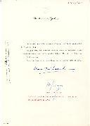 Decreto de nomeação do Tenente Coronel Arnaldo Schulz para o cargo de Ministro do Interior.