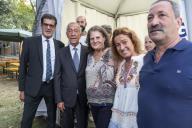 O Presidente da República Marcelo Rebelo de Sousa visitou, nos Jardins do Palácio de Cristal, a Feira do Livro do Porto, a 7 de setembro de 2018 