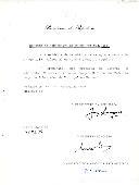 Decreto de exoneração do embaixador Francisco António Borges Grainha do Vale do cargo de Embaixador de Portugal em Berna [Suíça]. 
